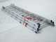 Facal Stilo, 3x8 gradini, 5.10 mt - Scala telescopica in alluminio allungabile