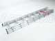 Facal Stilo, 3x8 gradini, 5.10 mt - Scala telescopica in alluminio allungabile