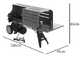 OUTLET - DIFETTI ESTETICI - BlackStone EHL 7 - Spaccalegna elettrico - Orizzontale - 230V