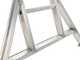 Scala a tre piedi agricola in alluminio nuova Country,  7 gradini, 2.10m - da potatura - Altezza stimata operativa 2.97 m