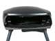Witt Etna Rotante Nero - Forno a gas per pizza