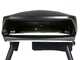 Witt Etna Rotante Nero - Forno a gas per pizza