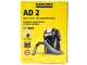 Karcher AD 2 Battery - Aspiracenere a bidone - Vano raccolta in metallo 14 lt - SENZA BATTERIA E CARICABATTERIA