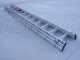 Facal Stilo SL350-3, 3x12 gradini, 8.18 m - Scala telescopica in alluminio allungabile - Altezza stimata operativa 9.08 m