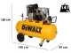 DeWalt DXCMB55T271HCE - Compressore aria elettrico trifase a cinghia - Motore 5,5 HP &ndash; 270 lt