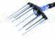 Campagnola Nuovo Holly - Asta in alluminio da 185-270 cm - Abbacchiatore elettrico a batteria - 