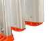 Facal Roller - 3x11 gradini, altezza 8.54 mt - Scala tripla telescopica in alluminio - Con stabilizzatori