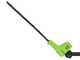Greenworks PH40B01-01 - Tagliasiepi elettrico su asta di prolunga telescopica orientabile - 40V - SENZA BATTERIA E CARICABATTERIA