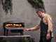 Witt Etna Rotante Grigio - Forno a gas per pizza