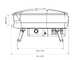 Witt Etna Rotante Grigio - Forno a gas per pizza