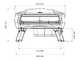 Witt Etna Rotante Grigio - Forno a gas per pizza