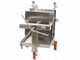Enotecnica Pillan FC42 - Filtro per vino professionale da 20 cartoni 40x40 cm - Telaio e pompa in acciaio INOX
