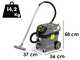 Karcher Pro NT 30/1 Tact Te Basic M - Aspiratore solidi/liquidi - vano raccolta 30 lt - 1380W