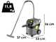 Karcher Pro NT 30/1 Ap Te L - Aspiratore solidi/liquidi - vano raccolta 30 lt - 1380W