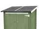 Alce Ambrogio 155x85 verde - Casetta da giardino in legno - Tetto monofalda - 155x85x165 cm