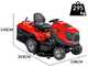 OUTLET - DIFETTI ESTETICI - Snapper RTX122 - Trattorino tagliaerba - Briggs&amp;Stratton 724cc - Cesto di raccolta - Mulching
