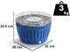 LotusGrill LG G34 U BL - Barbecue portatile per esterno - Scocca blu