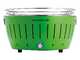 LotusGrill LG G435 U GR - Barbecue portatile per esterno XL - Scocca verde