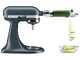 KitchenAid Classic 5KSM95PS Blu Acciaio - Planetaria con testa reclinabile