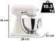 KitchenAid Classic 5KSM95PS-EPL Porcellana - Planetaria con testa reclinabile
