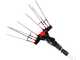 Castellari Vertigo C 18V - Abbacchiatore elettrico a batteria 18V 5.2Ah - Asta telescopica 190/240 cm