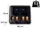 Ariete 4631 - Friggitrice ad aria doppio vetro 9 L