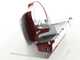OUTLET - DA ESPOSIZIONE - Berkel Home Line HL250 Rossa - Affettatrice con lama in acciaio cromato da 250 mm