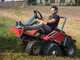 Meccanica Benassi FOX 110 4WD  - Trattorino trinciaerba sfalciatutto - Motore bicilindrico Briggs &amp; Stratton 810cc  - Trasmissione Idrostatica