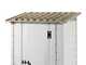 Garofalo Tuscany 100 - Casetta da giardino - Con tetto monofalda - 122.5x82.5x201 cm