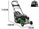 GreenBay GB-LM 51 H MY25 - Rasaerba a scoppio trazionato - 4 in 1 - Motore Honda GCVx170 - Taglio 51cm