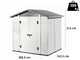 Garofalo Urban 200 - Casetta da giardino - Con porta a doppia anta - 202.5x162.5x216 cm