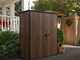 Keter Signature Walnut - Armadio porta attrezzi da giardino - 140x73x170 cm