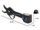 Campagnola NOVA 40 - Forbice elettrica a batteria su asta 150-220cm - 21.6V 2.5Ah