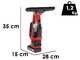 Einhell BRILLIANTO - Lavavetri a batteria - aspiragocce portatile - 18V/4Ah