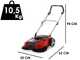 Einhell TE-SW 18/610 Li S - Spazzatrice a batteria con cesto di raccolta - SENZA BATTERIE E CARICABATTERIE