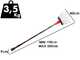 Aima Twigo Cordless - Abbacchiatore elettrico a batteria - Asta telescopica in alluminio 195-300cm - 3 x 21V 5.2Ah