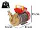 Rover BE-M 30 - Pompa elettrica da travaso in bronzo monofase - 230 V