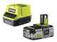 Ryobi RY18BI150B-0 - Inverter 18V 4Ah - Potenza 150 W - Funzione caricabatterie