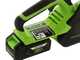 Greenworks GD24CS30 - Elettrosega a batteria 24V 8Ah - Lama da 30cm