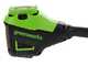Greenworks GD60PS25 - Potatore su asta di prolunga a batteria 60V - Batteria 4Ah
