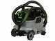 Ego WDV 0900E - Aspirasolidi e liquidi a batteria - Bidone 34L - 56V - SENZA BATTERIA E CARICABATTERIA