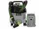 Ego WDV 0900E - Aspirasolidi e liquidi a batteria - Bidone 34L - 56V - SENZA BATTERIA E CARICABATTERIA