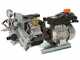 Kit motopompa elettrica da irrorazione con carrello - Comet MTP P40/20 TRF90 HP3 BA SCAT EL - Per prodotti chimici e acidi