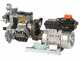 Kit motopompa elettrica da irrorazione con carrello - Comet MTP P40/20 TRF90 HP3 BA SCAT EL - Per prodotti chimici e acidi