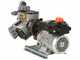Kit motopompa elettrica da irrorazione con carrello - Comet MTP P40/20 TRF90 HP3 BA SCAT EL - Per prodotti chimici e acidi