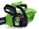 Greenworks GD48TCS - Elettrosega a batteria 48V 4Ah - Lama da 30cm