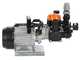 Kit motopompa elettrica da irrorazione con carrello - Comet MTP BPX25 PA6 - Per prodotti chimici e acidi