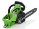Greenworks GD48TCS - Elettrosega a batteria 48V 5Ah - Lama da 30cm