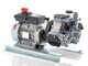 Kit motopompa elettrica da irrorazione con carrello - Comet MTP P40/20 EL MNF - Per prodotti chimici e acidi
