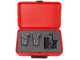 Zanon Kit Olive Light 2 - Abbacchiatore e forbice a batteria - Asta telescopica 210/340 cm - 4 x 14,4V 2,5Ah - Diametro di taglio 35mm